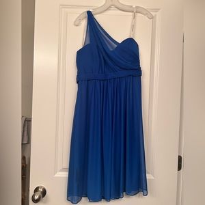 David’s Bridal Royal Blue Dress